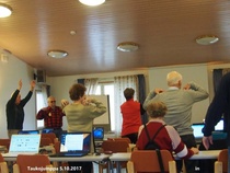 Tässä ollaan taukojumpalla. 
kuva IN