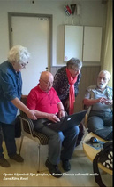 Ilpo ja Raimo opastamassa.