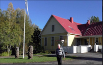 Pentti Keurulainen on saapunut Vierihoitoviikolle 19.9.2016 kuva Pirjo Viita-aho 