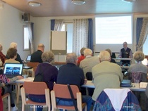 Linux opiskelu meneillään.
Kuva IN