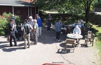 Aika kului rattoisasti rupatellessa musiikin kera jopa polkaa innostuivat kokeilemaan.