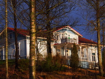Rajaniemi aamulla.