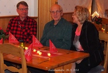 Jouluaterialla
